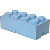 Los mejores  - Room Copenhagen-Ladrillo de almacenamiento de 8 espigas de LEGO- caja de almacenaje apilable- 12 l- Azul Claro- color…